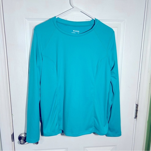 Columbia Women's Freezer Coil Omni-Wick Long Sleeve Protection Shirt size Large - Picture 1 of 11